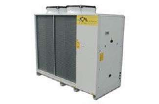 Air-to-water chillers and heat pumps