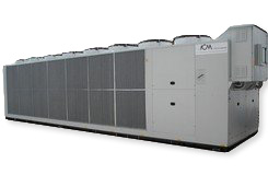 Air cooled water chillers free cooling system