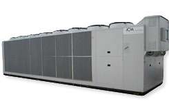 Air cooled water chillers free cooling system